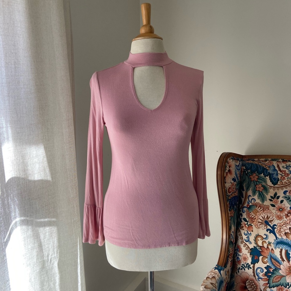 Sexy Choker/Peep Hole Top
